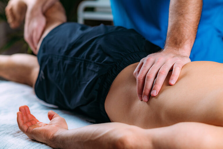full body lymphatic drainage massage